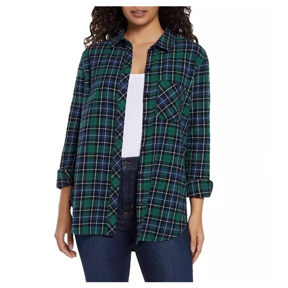 Gap Women's‎ Relaxed Fit Flannel - Picture 1 of 6
